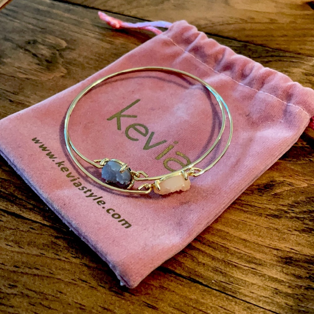 Kevia Druzy Duet Bangles